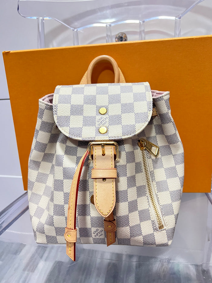 Louis Vuitton Sperone BB Mini Backpack Damier Azur Limited Edition