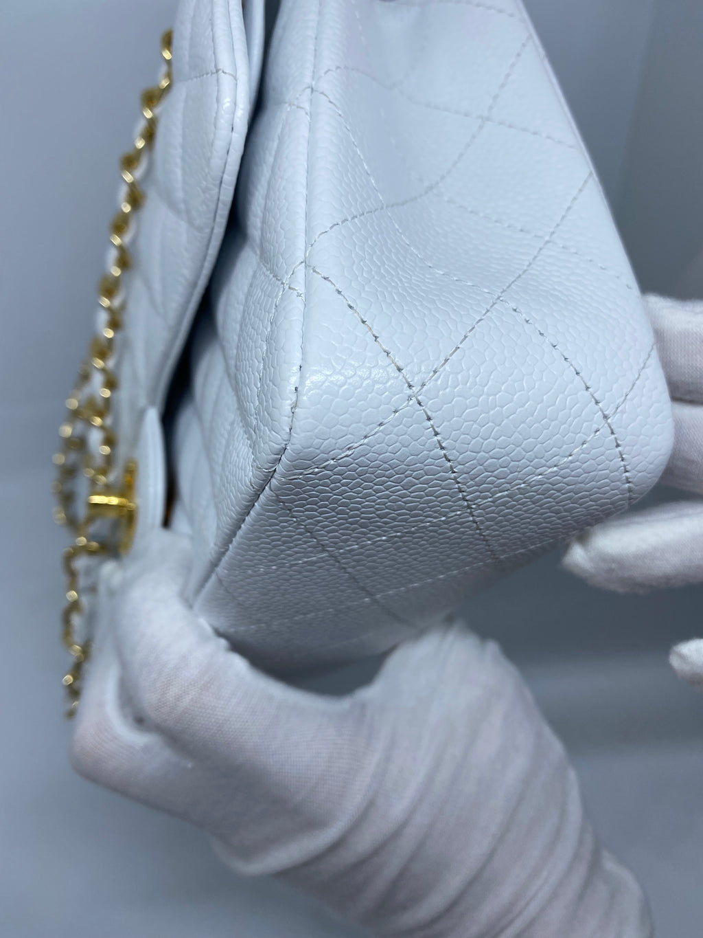 Chanel medium caviar classic black GHW microchip Womens Fashion Bags   Wallets Shoulder Bags on Carousell