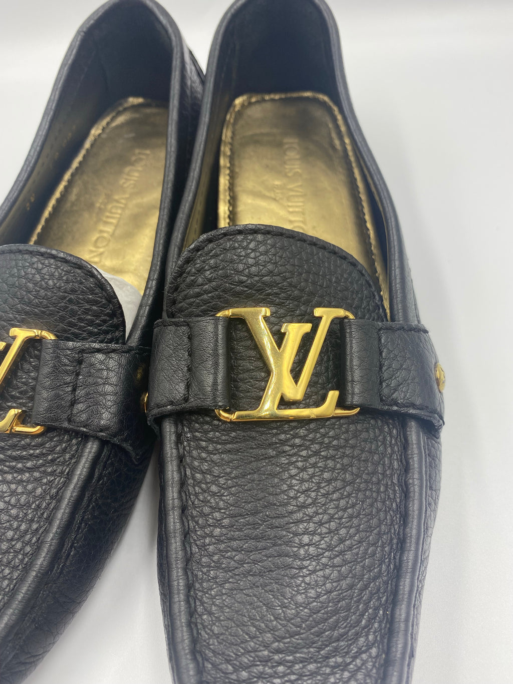 Louis Vuitton, Shoes, Black Louis Vuitton Loafers