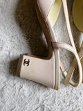 Preloved Chanel Slingback Block Heels