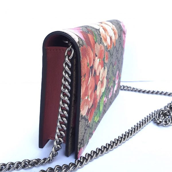 Brand New Gucci Wallet On Chain Floral