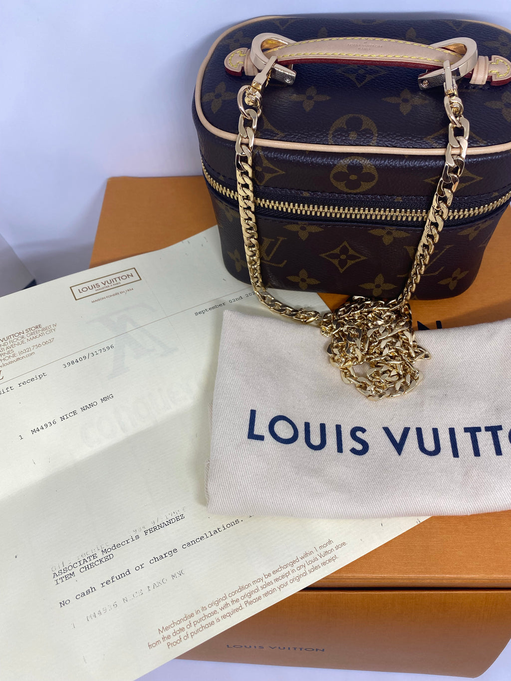 Brand New Louis Vuitton Nice Nano