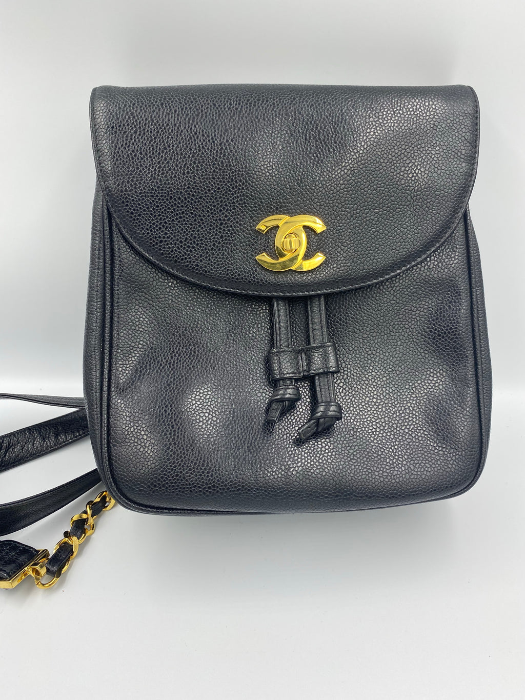 Vintage Chanel Caviar Backpack