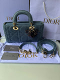 Like New Dior Medium Lady D-Joy