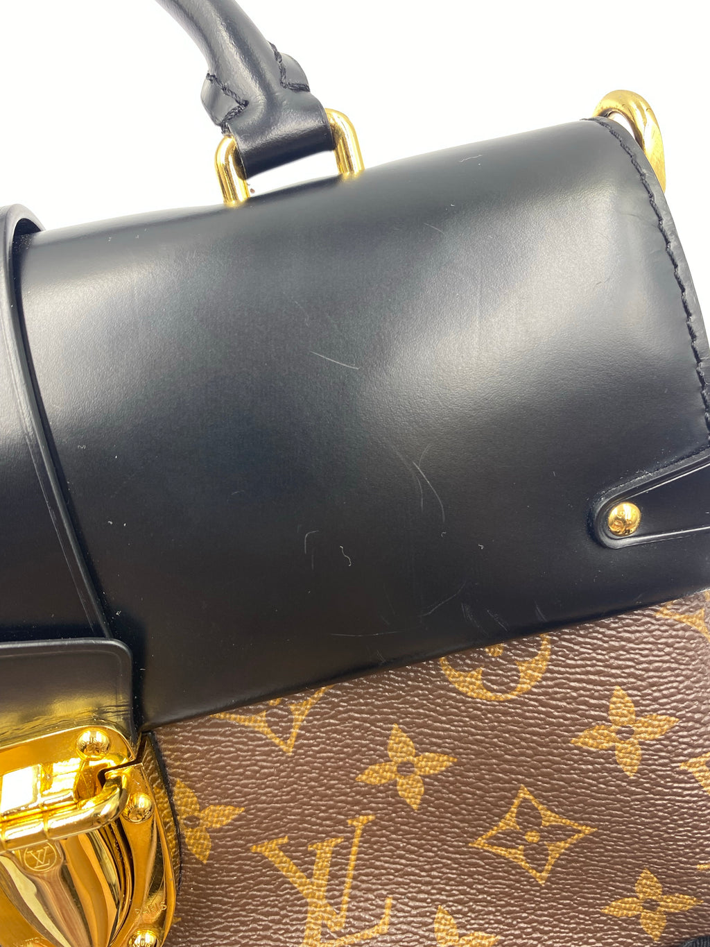 Replica Louis Vuitton M43125 One Handle Flap Bag MM Shoulder Bag Monogram  Canvas For Sale