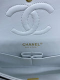 Unused Chanel Classic Medium Caviar Microchip