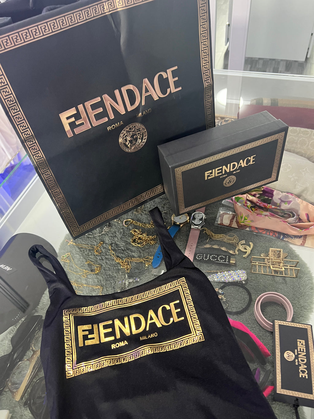 Brand New Fendace Swimsuit